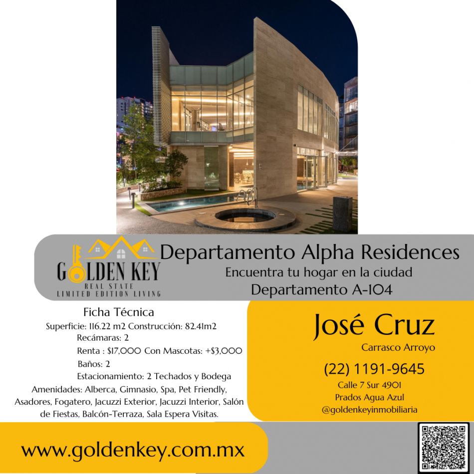 Departamento Alpha Residences